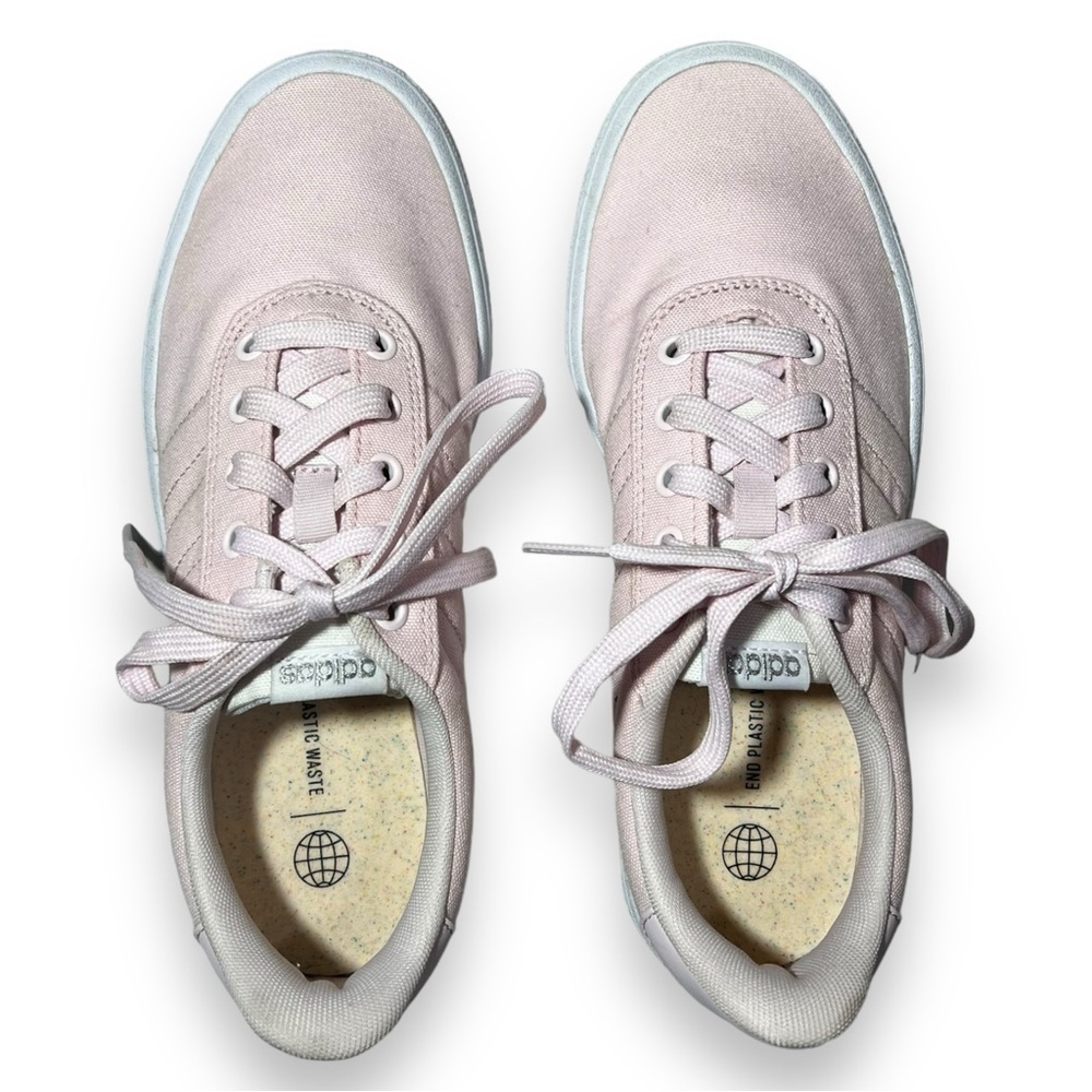 Adidas Women’s Vulc Raid3r Skate Shoe Pink Size 8 - Picture 2 of 7